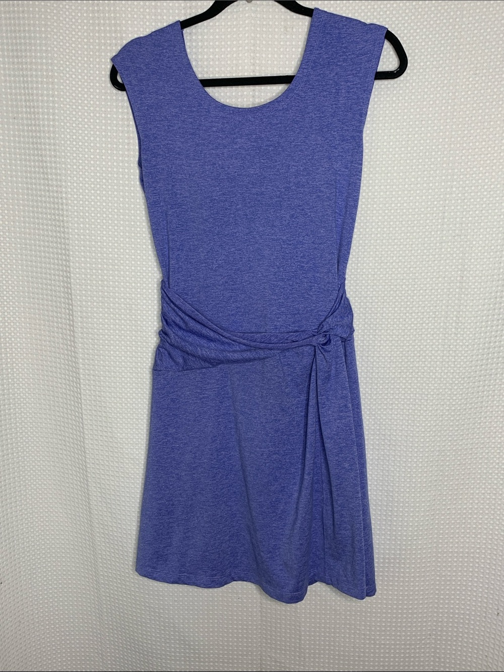 Patagonia Seabrook Twist Dress in heathered Blue Outdoor Soft lightweight Xs - Picture 2 of 11
